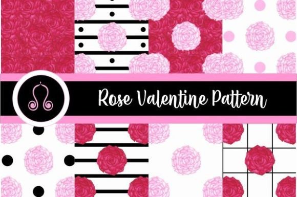 Download Rose Valentine Patterns - Valentine Collection