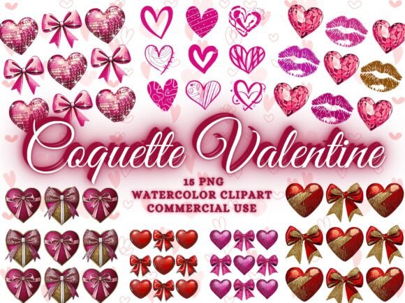 Download Coquette Valentine Png Valentine Clipart - Valentine Collection