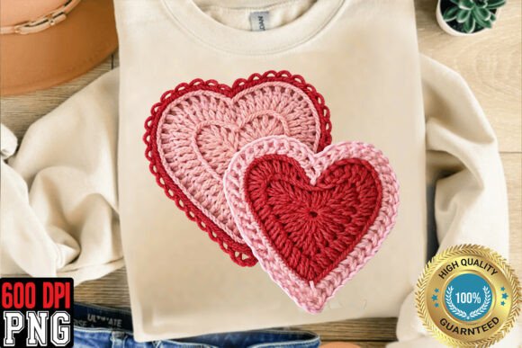 Download Crochet Yarn Valentine Love PNG - Valentine Collection
