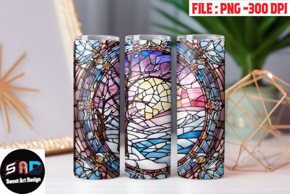 Download Stained Glass Winter Valentines Romantic - Valentine Collection