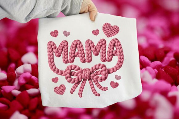 Download MAMA Valentine Crochet PNG - Valentine Collection