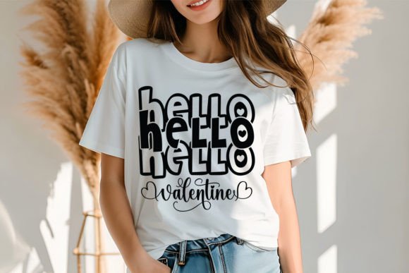Download Hello Valentine SVG Design - Valentine Collection