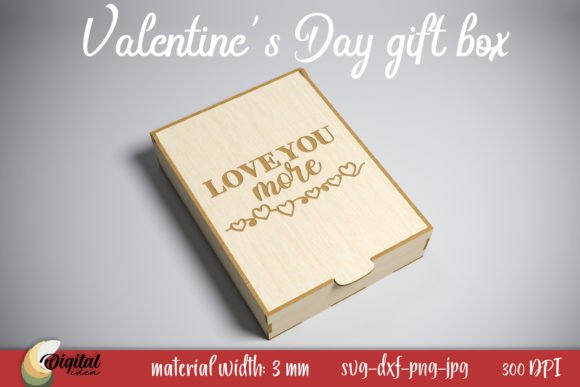 Download Valentine's Quote SVG. 3D Gift Box - Valentine Collection