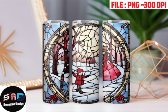 Download Stained Glass Winter Valentines Romantic - Valentine Collection