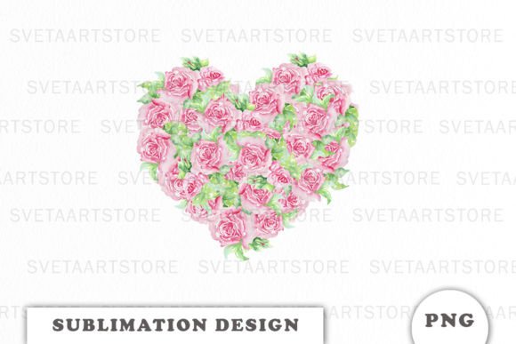 Download Watercolor Flower Heart Valentine's Day - Valentine Collection