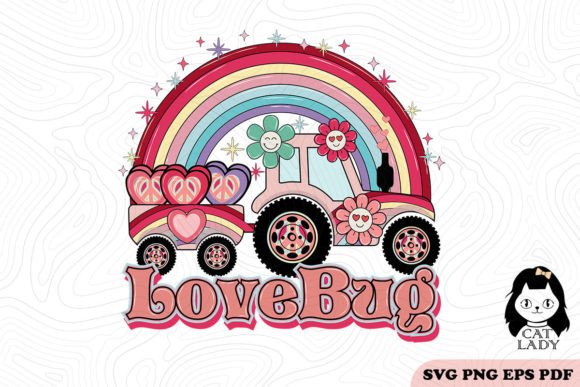 Download Groovy Valentine SVG PNG Sublimation - Valentine Collection