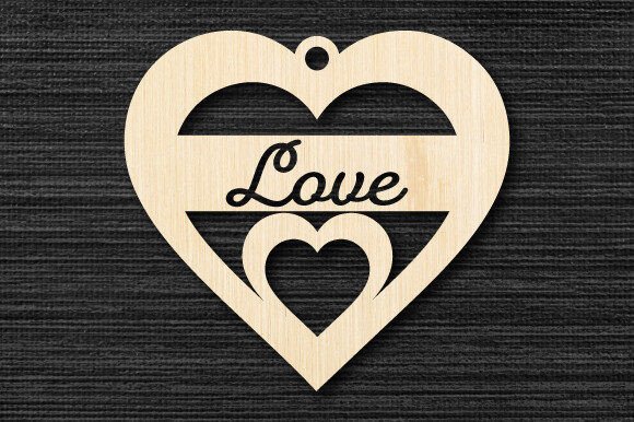 Download Valentine Hearts Laser Cut Graphic - Valentine Collection