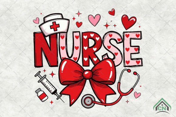 Download Coquette Nurse Valentine PNG - Valentine Collection