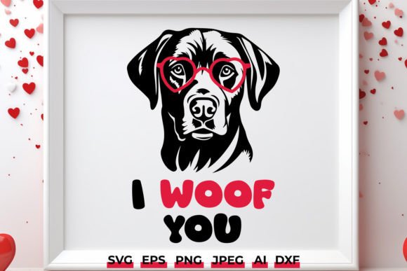 Download Labrador Love SVG - Funny Valentines Png - Valentine Collection