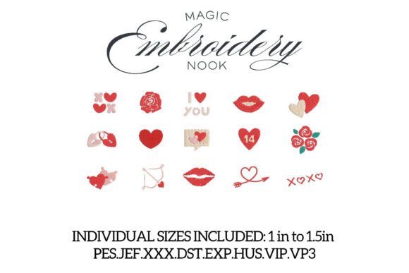 Download Mini Valentines Bundle X 13 Designs - Valentine Collection
