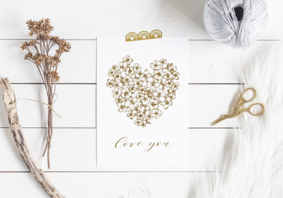 Download Vintage Valentines Card - Valentine Collection