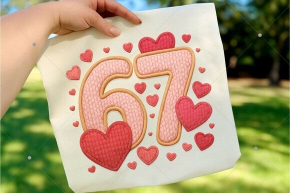 Download Six Seven Valentine PNG, Faux Yarn 6 7 - Valentine Collection
