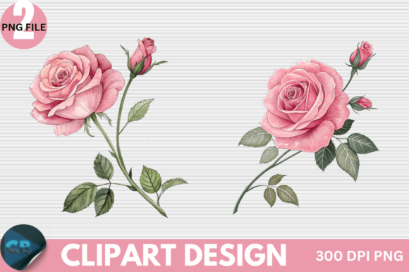 Download Retro Pink Valentine Clipart PNG - Valentine Collection