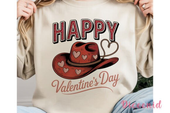 Download Happy Valentine's Day Cowgirl PNG - Valentine Collection