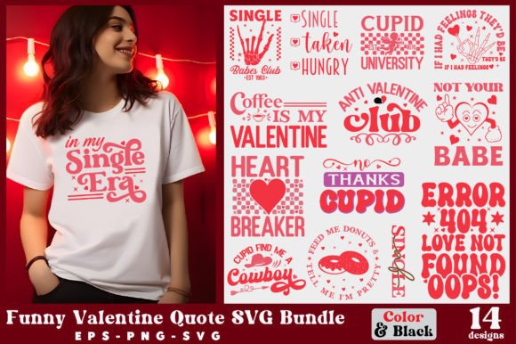 Download Funny Valentine Quote SVG Bundle - Valentine Collection