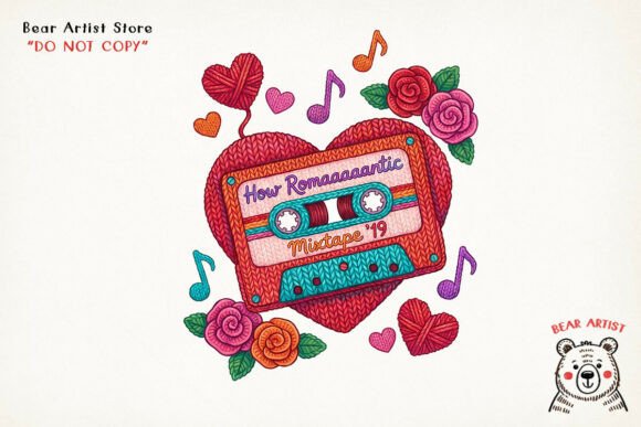 Download Love XOXO Crochet Heart, Valentine Crochet PNG - Valentine Collection