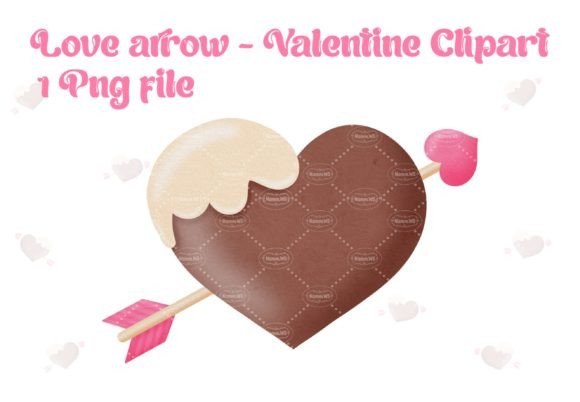 Download Love Arrow Valentine Clipart,Png - Valentine Collection