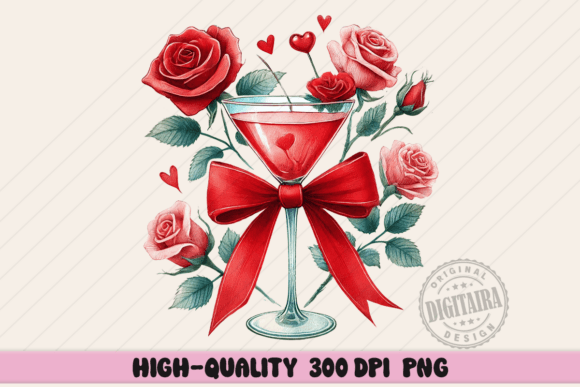 Download Coquette Bow Png Retro Valentine Png - Valentine Collection