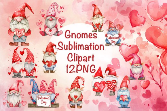 Download Love Gnomes Clipart Valentine's Day - Valentine Collection