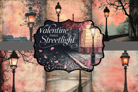 Download Valentine Paris Streetlight - Valentine Collection