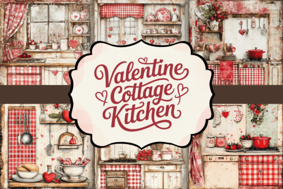 Download Valentine Cottage Kitchen - Valentine Collection