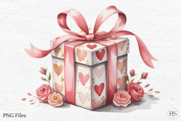 Download Valentine’s Day Gift Clipart PNG - Valentine Collection