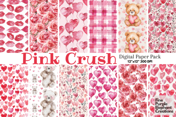 Download Cute Pink Valentine Heart Teddy Roses - Valentine Collection
