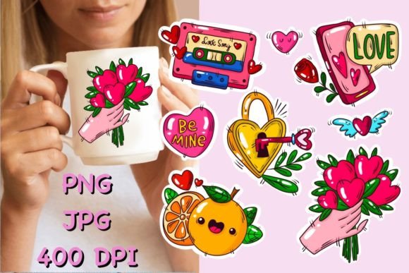 Download Valentine Clipart,Vintage Love Clipart - Valentine Collection