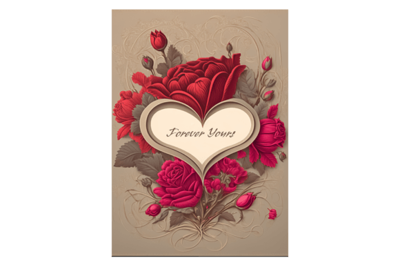 Download Vintage Valentine's Card Design - Valentine Collection