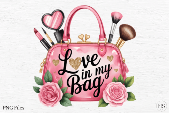 Download Pink Floral Valentine Png, Makeup Png - Valentine Collection