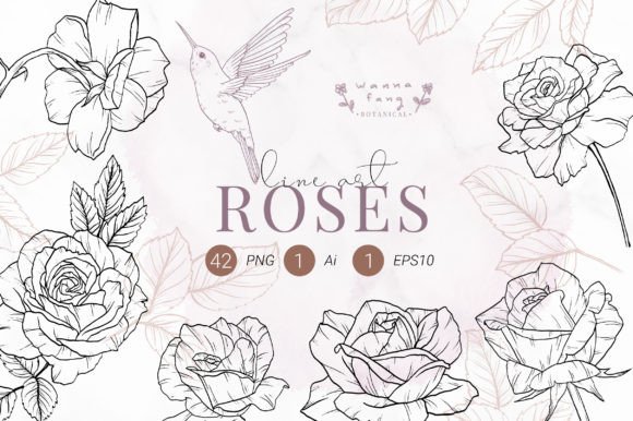 Download Rose Line Art, Valentine Clipart, PNG - Valentine Collection