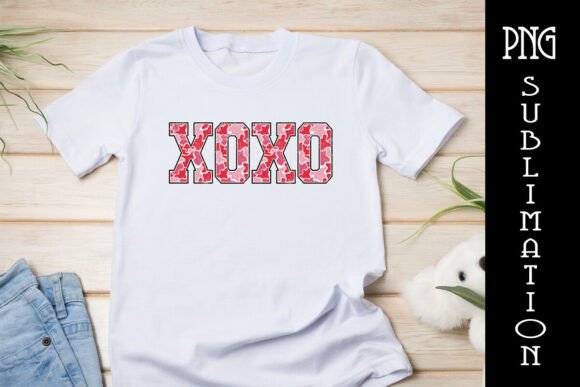 Download Camo Xoxo PNG Digital Download Valentine - Valentine Collection