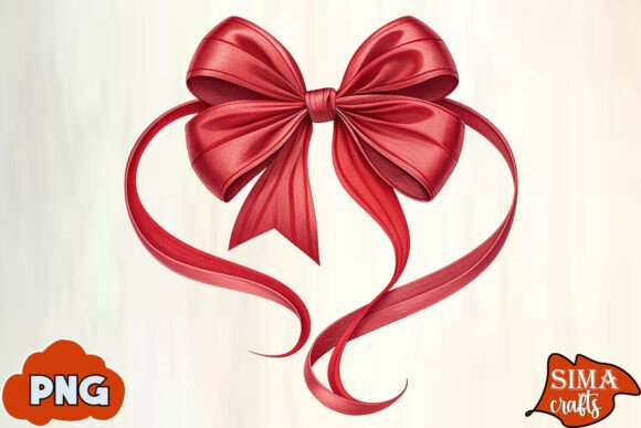 Download Valentine's Day Red Coquette Bow PNG - Valentine Collection