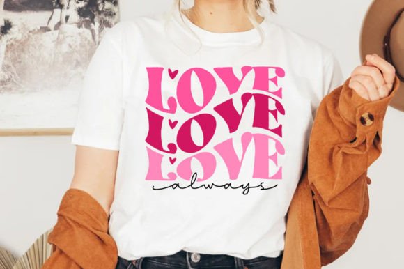 Download Love Always Retro Valentine Svg - Valentine Collection
