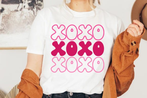 Download Xoxo Retro Valentine SVG - Valentine Collection
