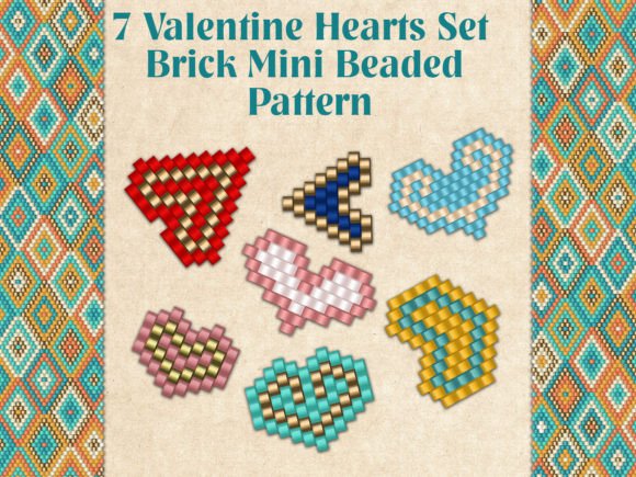 Download 7 Valentine Hearts Set - Valentine Collection