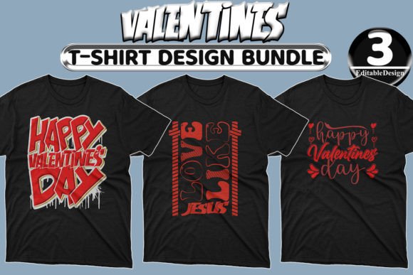 Download Best Valentine's T-shirt Design Bundle-1 - Valentine Collection