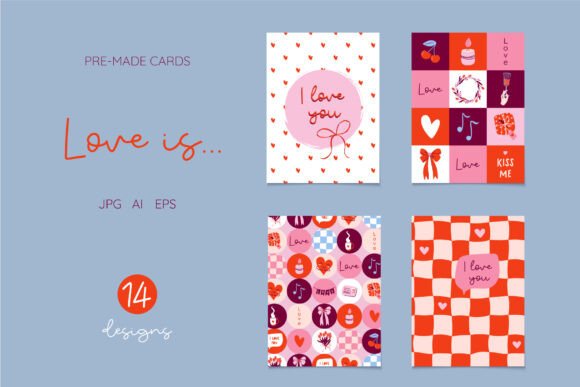 Download Valentine's Day Cards Printable | Love - Valentine Collection