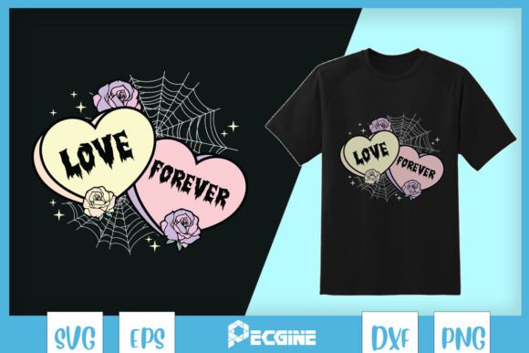 Download LOVE Forever Pastel Valentine Hearts - Valentine Collection