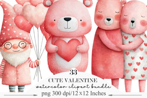 Download Cute Valentine Clipart - Valentine Collection