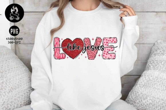 Download Love Like Jesus PNG, Christian Valentine - Valentine Collection