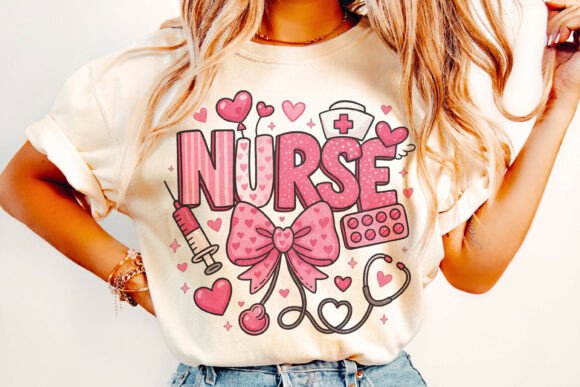 Download Nurse Png, Pink Nurse Valentine Png - Valentine Collection