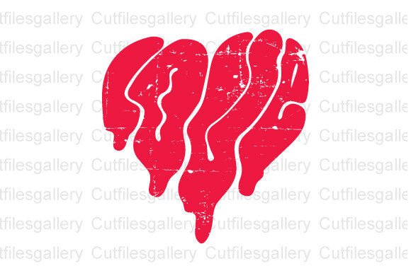 Download Retro Love Heart SVG, Retro Valentine - Valentine Collection