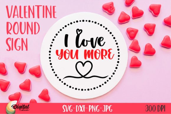 Download Valentine Quote SVG. Round Sign SVG - Valentine Collection