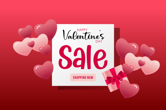 Download Valentine's Day Sale Banner - Valentine Collection