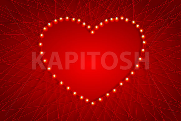 Download Red Thread Heart for Valentine's Day - Valentine Collection
