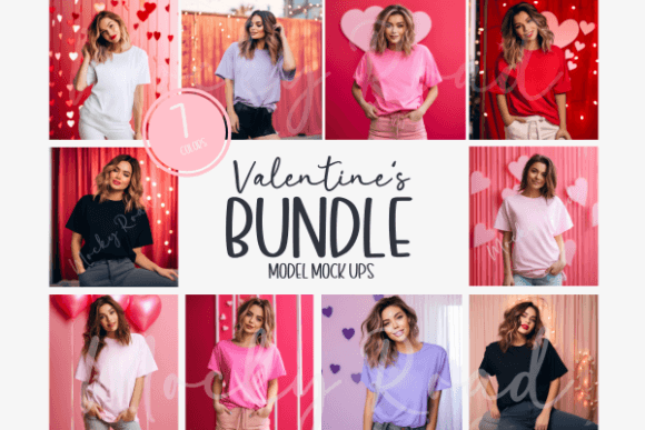 Download Comfort Colors 1717 Valentines Bundle - Valentine Collection
