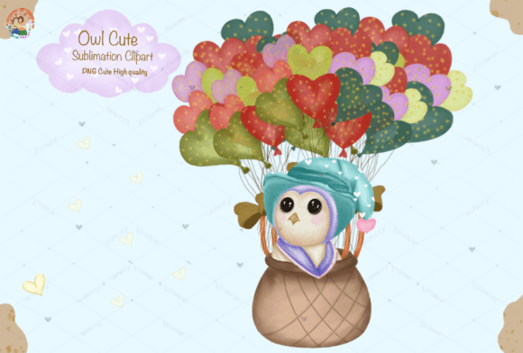 Download Owl Cute Valentine Clipart Sublimation - Valentine Collection